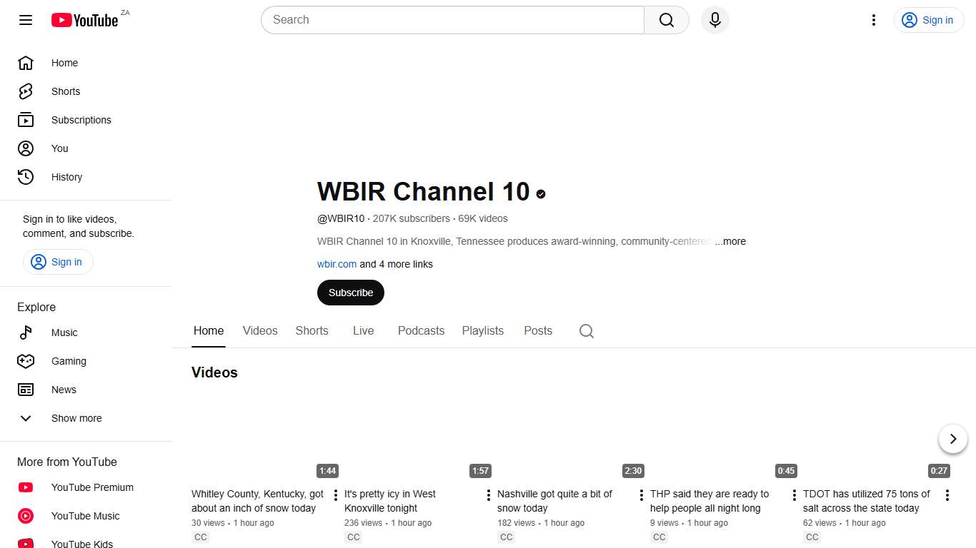 WBIR Channel 10 - YouTube